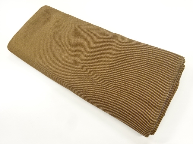 アンティーク　縞模様織出し着物洗い張り